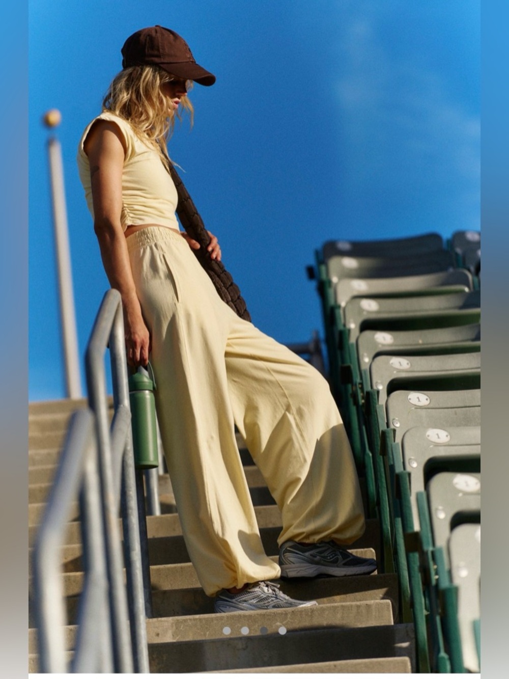 FP Movement by Free People sunlit Yellow crossover Set